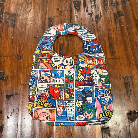 Tokidoki | Baby Bib Set | 2 jujube, 1 Bebe Au Lait 
Machine Washable
EUC - Picture 6 of 6